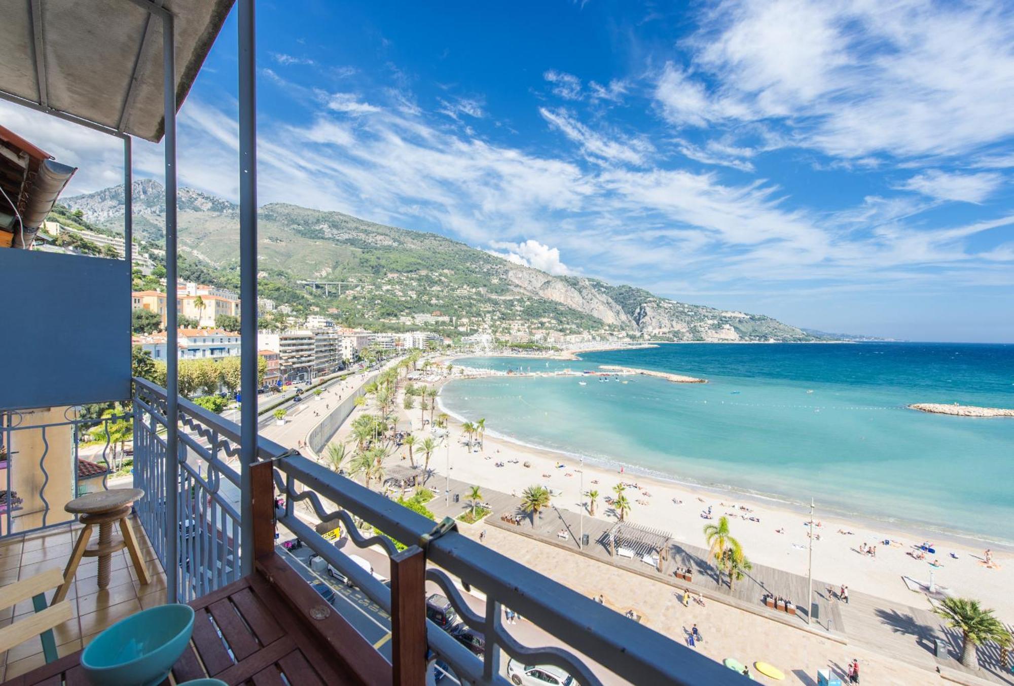 "Rue Longue" Vue Mer, Spacieux, Renove Мантон Екстер'єр фото